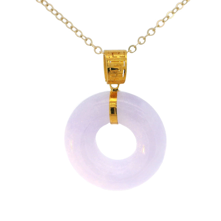Lavender Jadeite Pendant