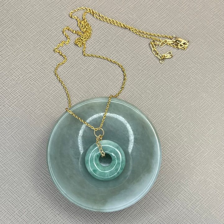 Jadeite Donut Pendant