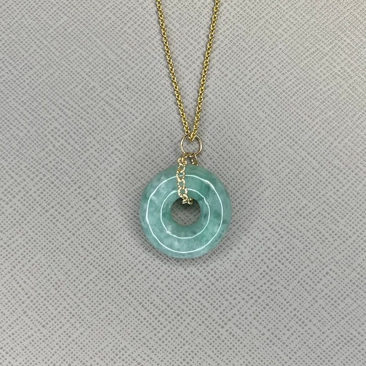 Jadeite Donut Pendant