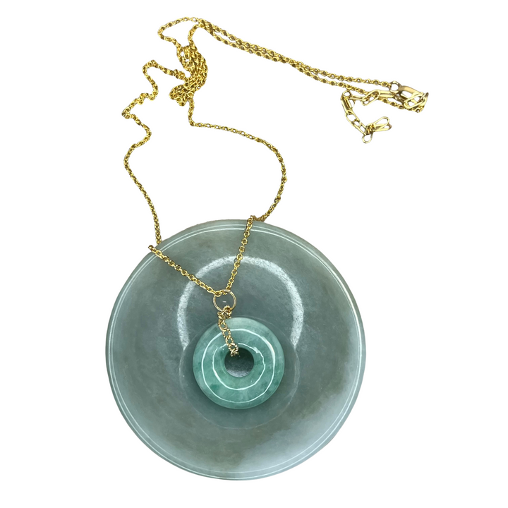 Jadeite Donut Pendant