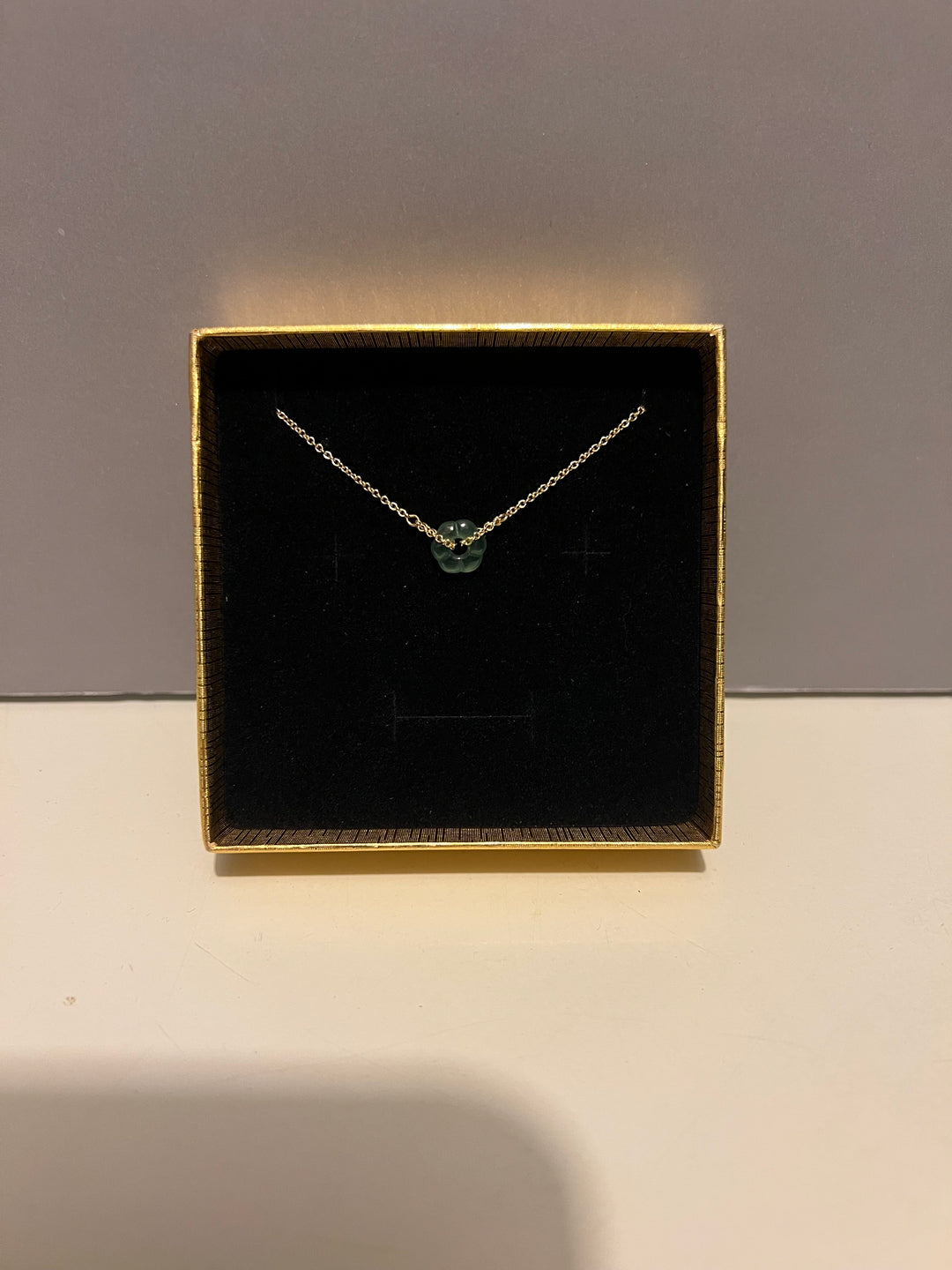 Blue Water Jade Flower Bracelet