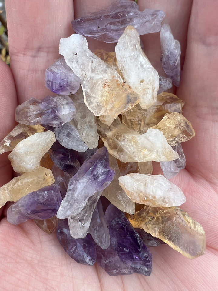 Amethyst & HT Citrine