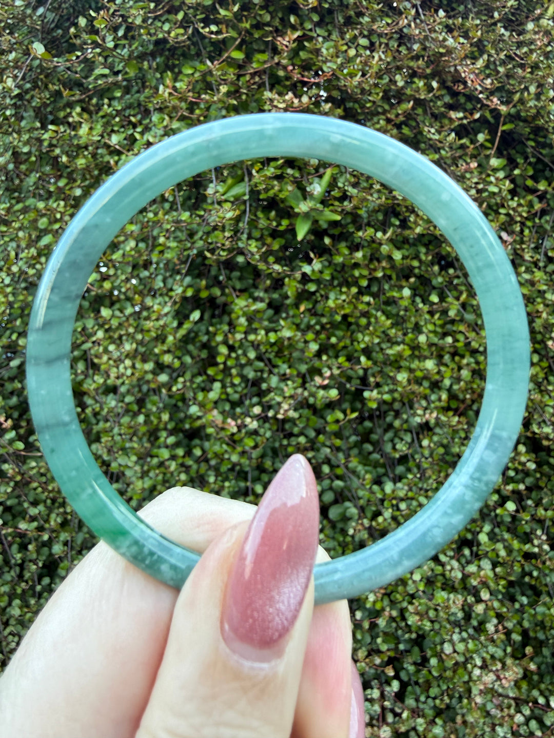 Blue Water Jade Bangle