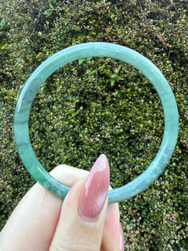 Blue Water Jade Bangle