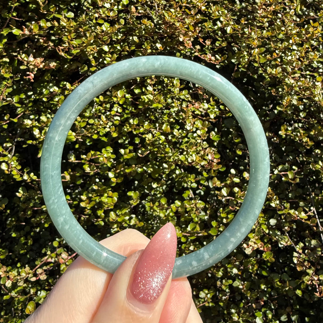 Blue Water Jade Bangle
