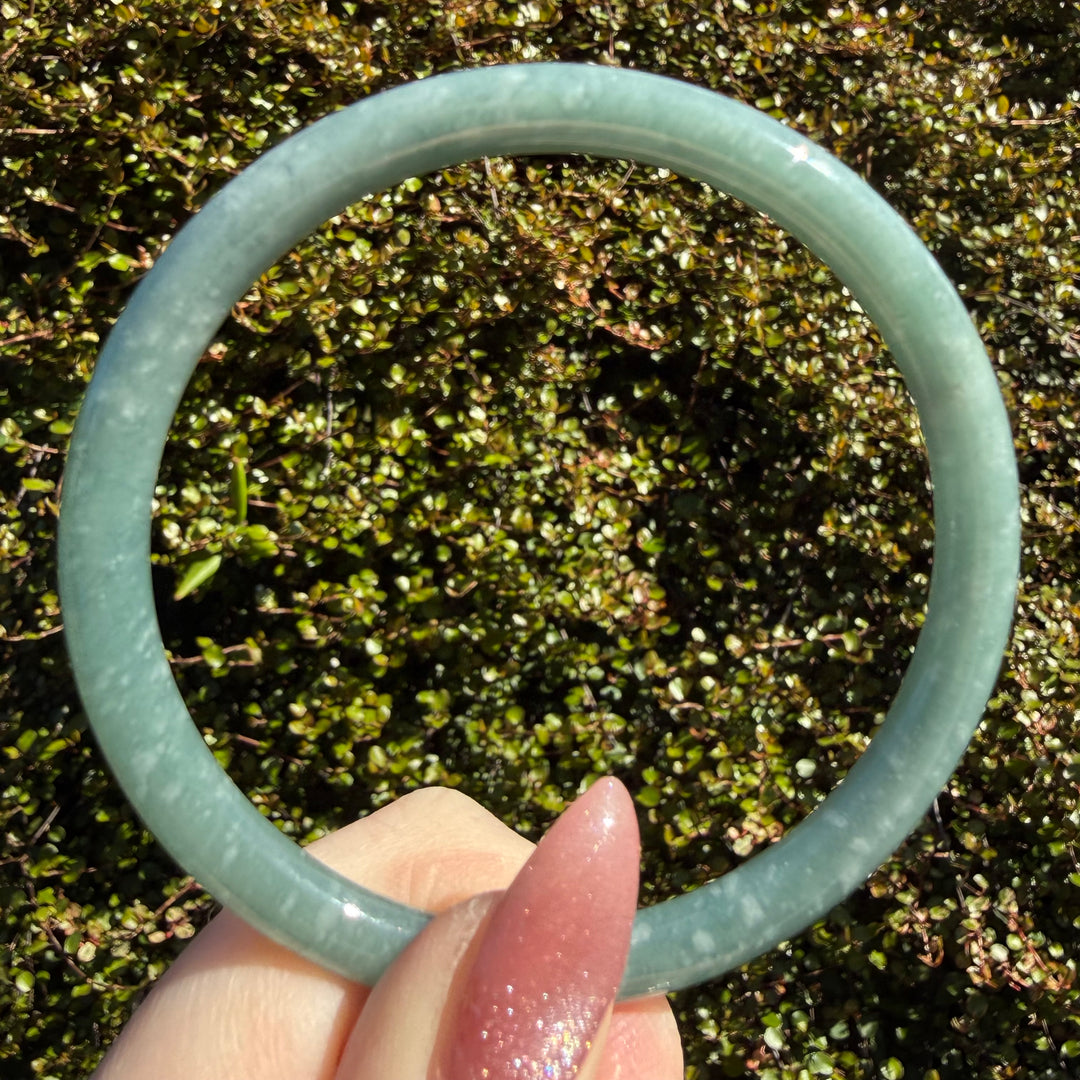 Blue Water Jade Bangle