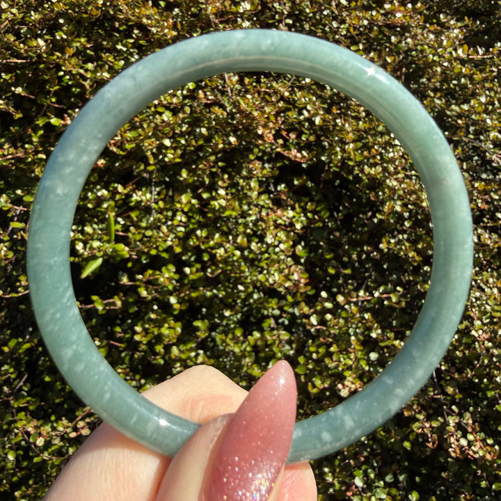 Blue Water Jade Bangle