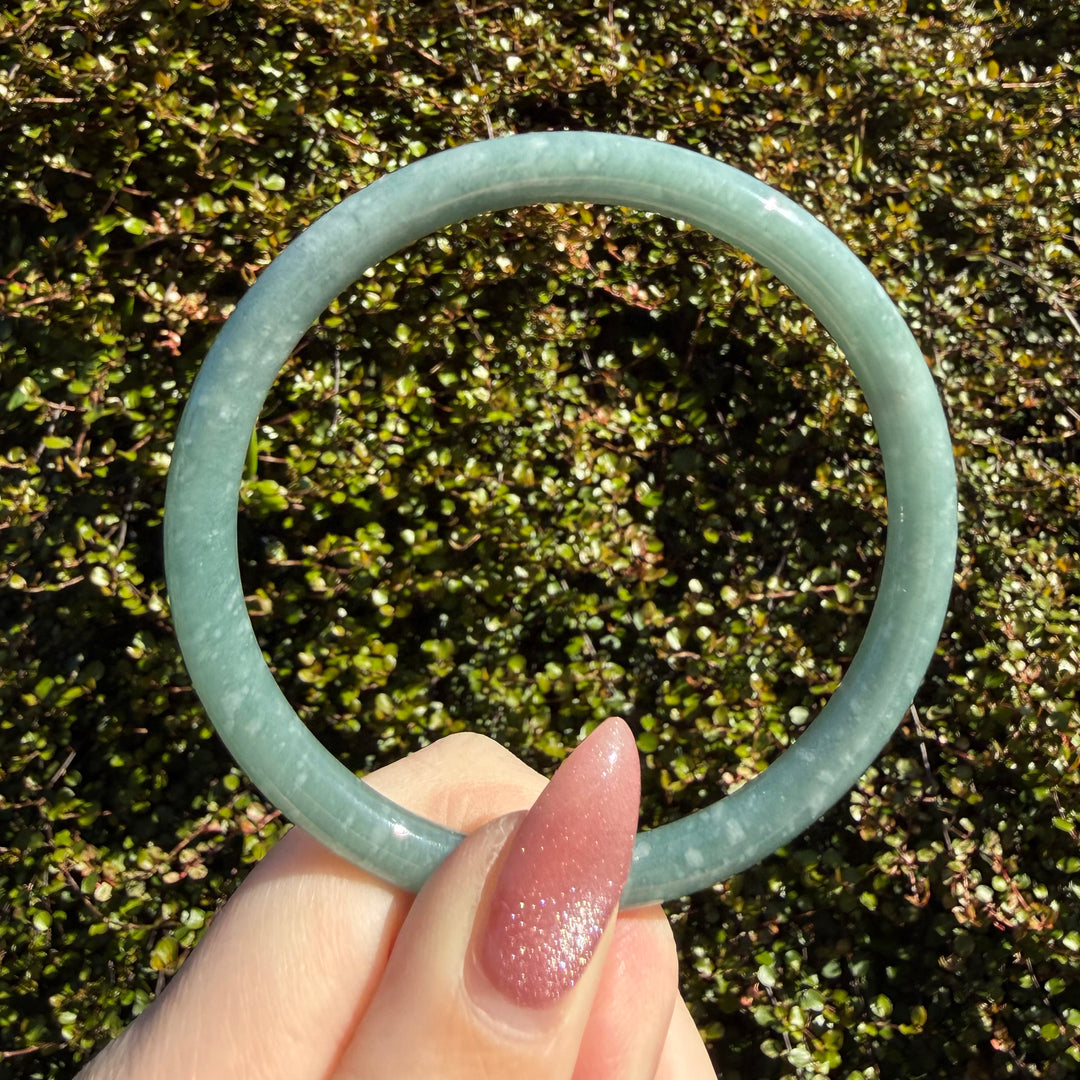 Blue Water Jade Bangle