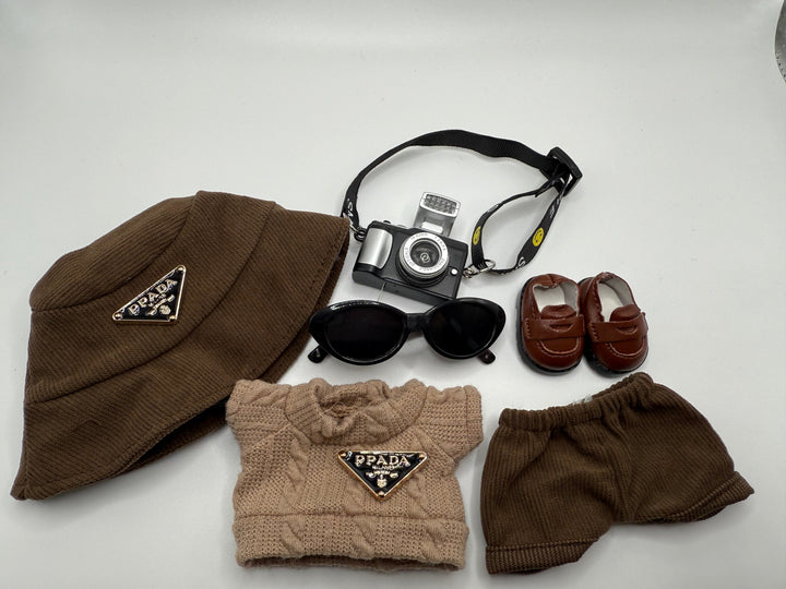 Brown and Tan Outfit