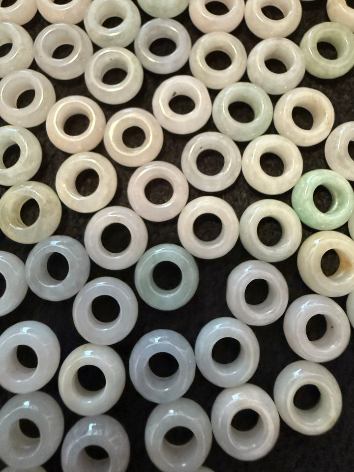 Mini Burmese Jade Donuts