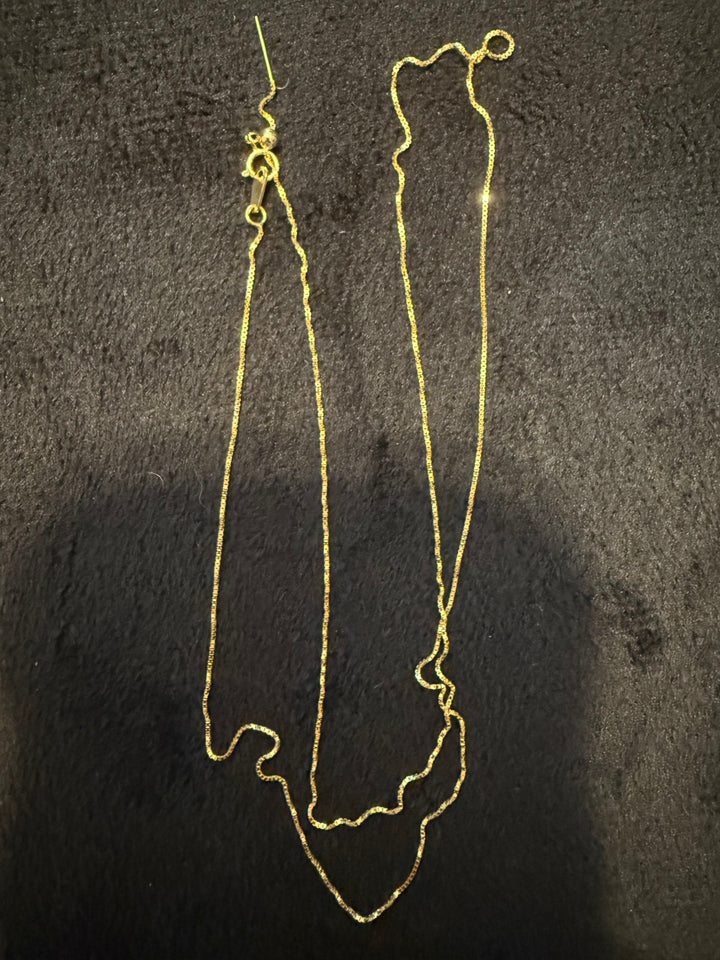 Gold Vermeil Adjustable Chain