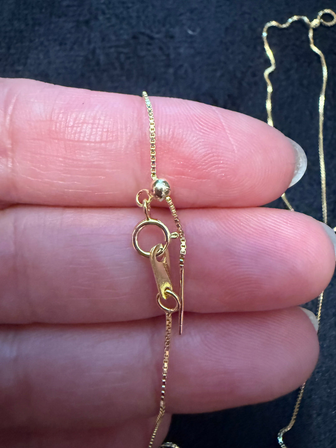 Gold Vermeil Adjustable Chain