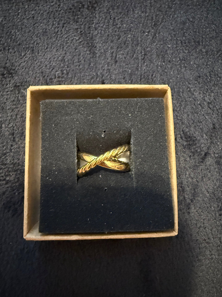 Adjustable Gold Plated Ring