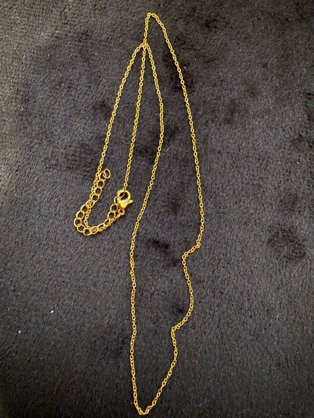 Gold-Plated Sterling Silver Chain
