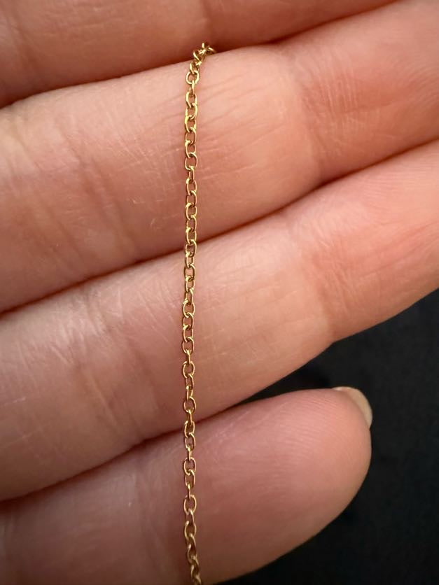 Gold-Plated Sterling Silver Chain