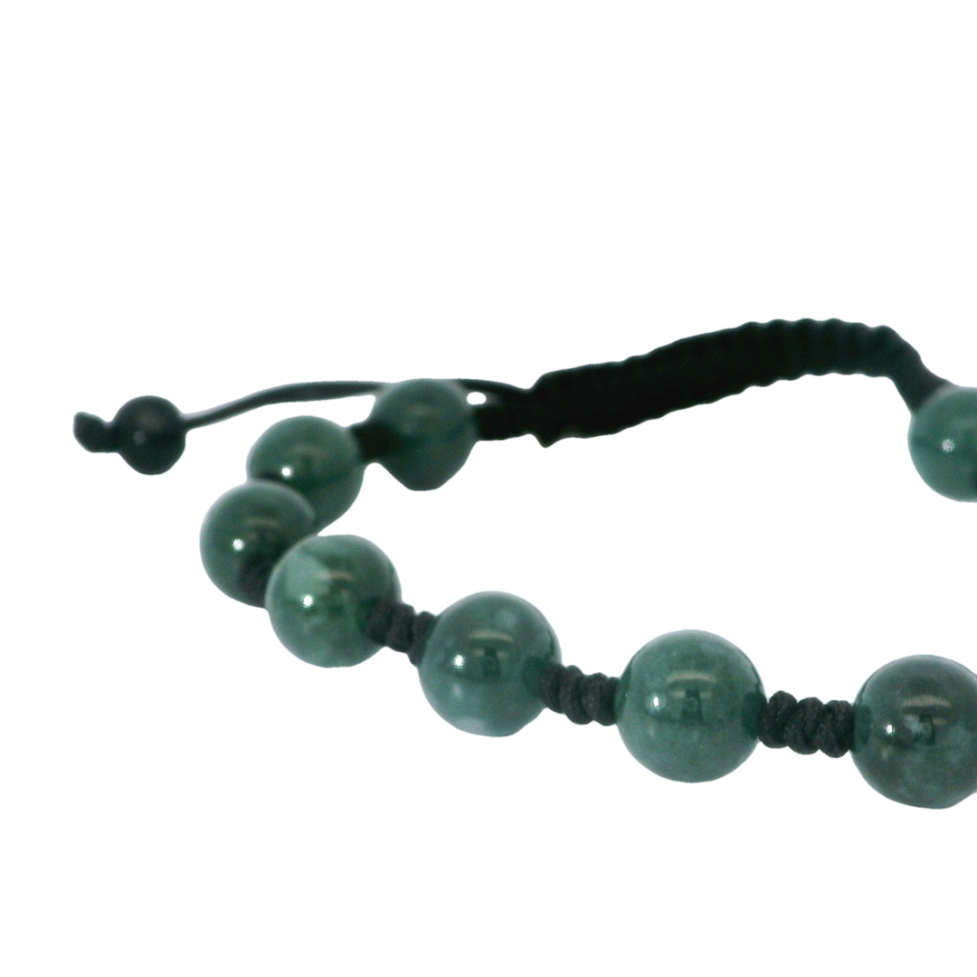 Guatemalan Jade Corded Bracelet