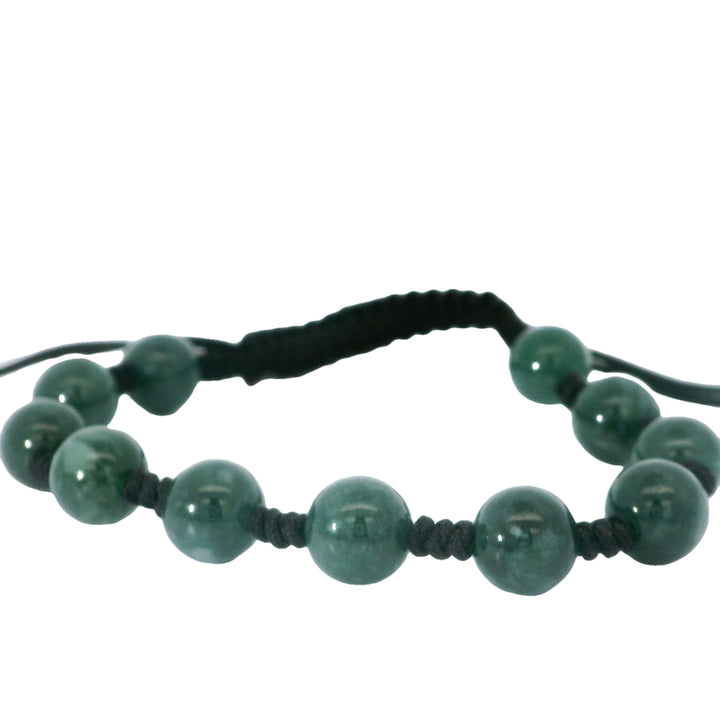 Guatemalan Jade Corded Bracelet