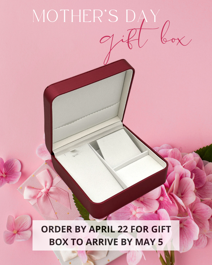 Sterling Silver Gift Box for Mothers' Day