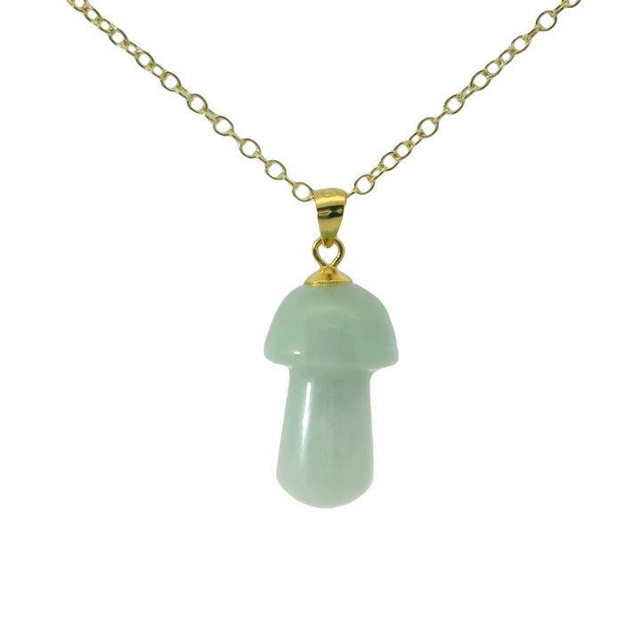 Jade Mushroom Pendant