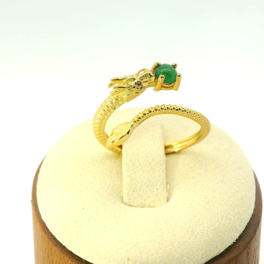 Gold Vermeil Dragon Ring