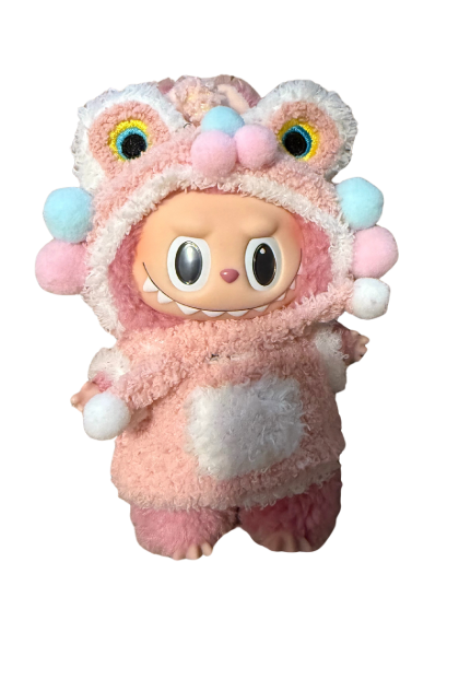 Pink Lion Dance Outfit