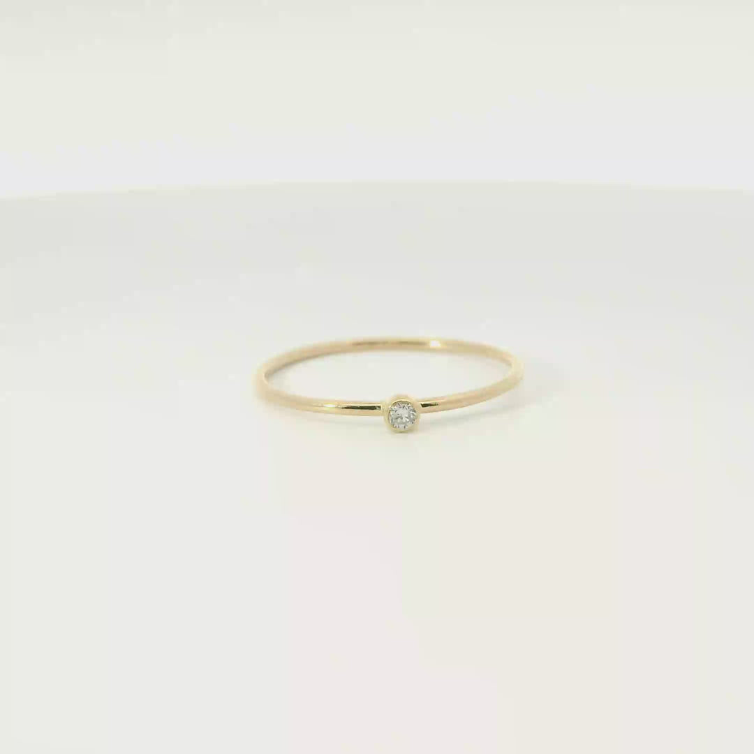 Diamond Stacking Ring