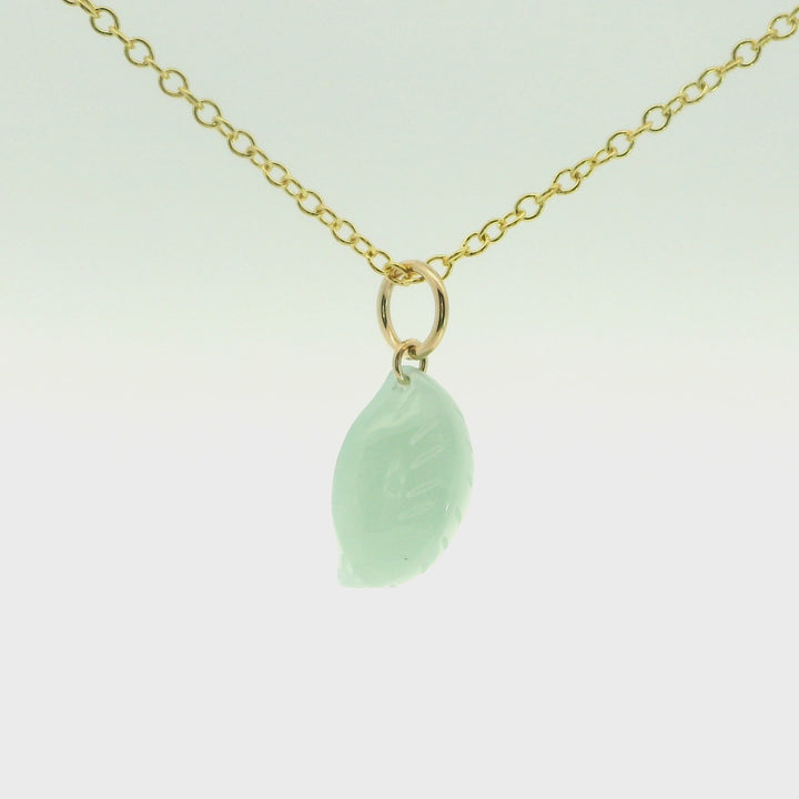 Mini Dumpling Jade Pendant