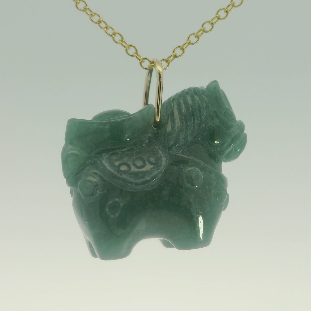 Horse Zodiac with Ingot