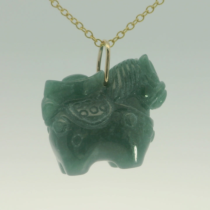 Horse Zodiac with Ingot