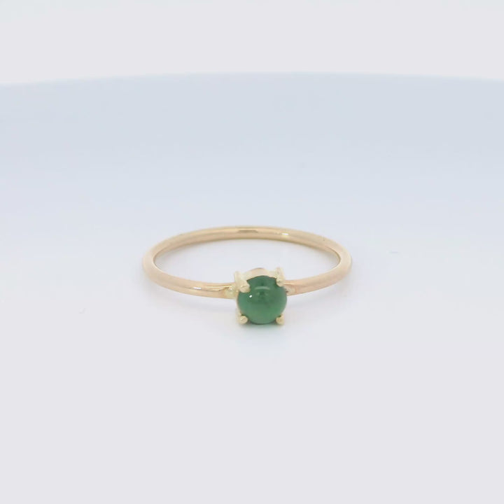 Imperial Green Jade Ring