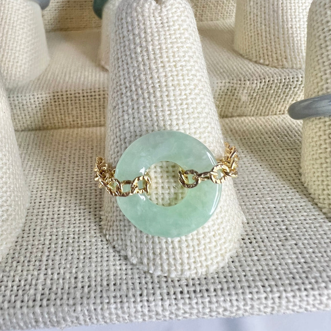 Jadeite Chain Ring