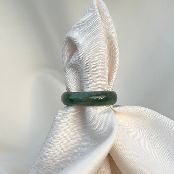Forest Green Jade Ring
